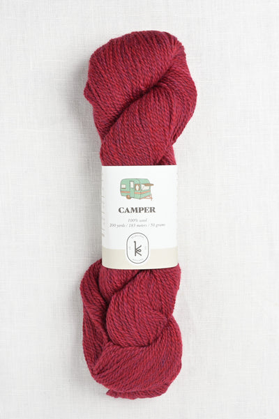 kelbourne woolens camper 614 scarlet heather