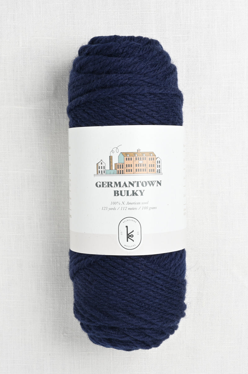 kelbourne woolens germantown bulky 415 dark blue