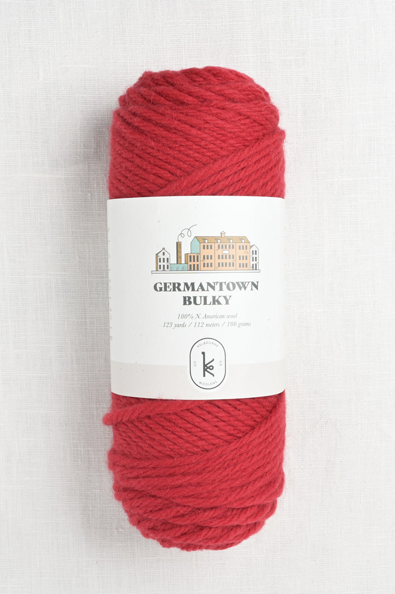 kelbourne woolens germantown bulky 625 scarlet