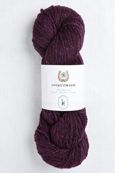 kelbourne woolens lucky tweed 602 mulberry
