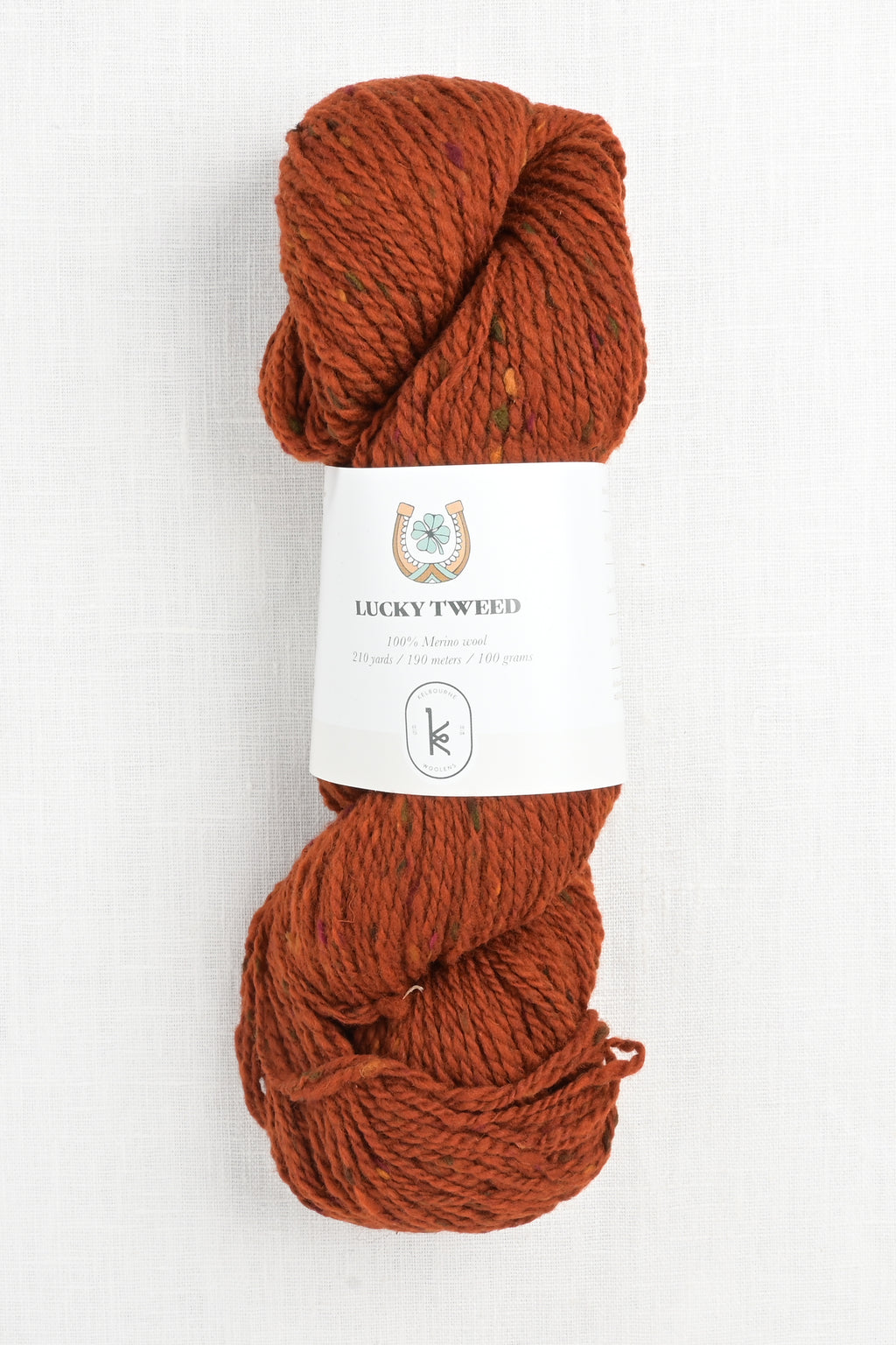 kelbourne woolens lucky tweed 810 orange spice