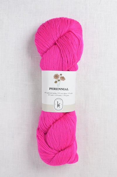 kelbourne woolens perennial 675 neon pink