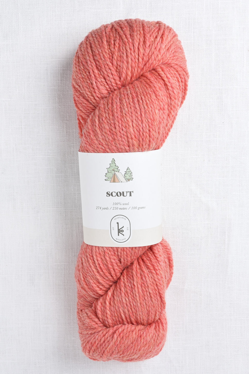 kelbourne woolens scout 667 coral heather