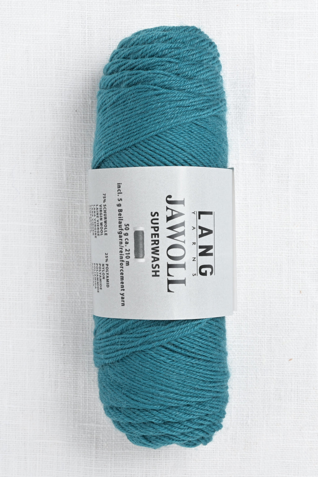 lang yarns jawoll 188 teal