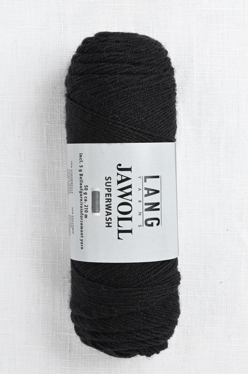 lang yarns jawoll 4 black