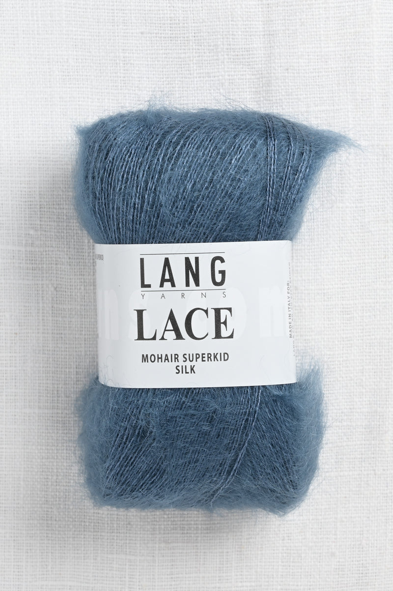 lang yarns lace 33 storm blue