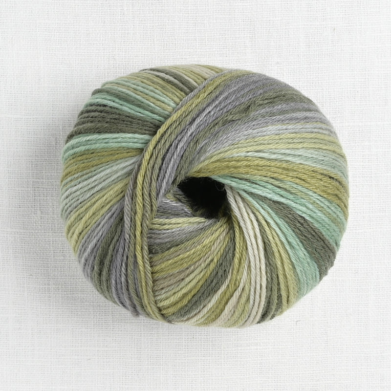 lang yarns merino 200 bebe color 393 sage stripe