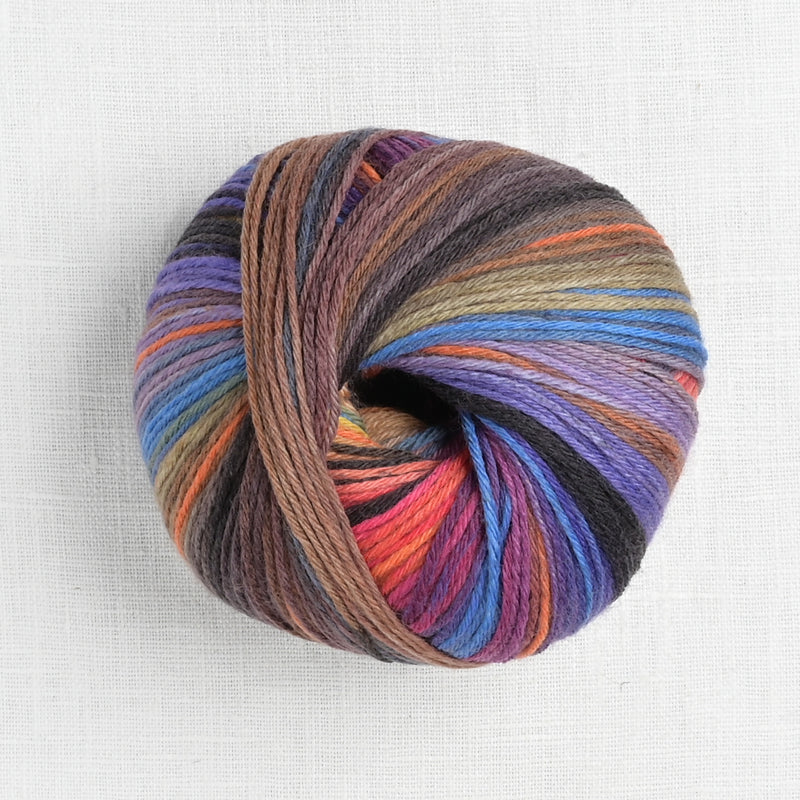 lang yarns merino 200 bebe color 450 autumn stripe