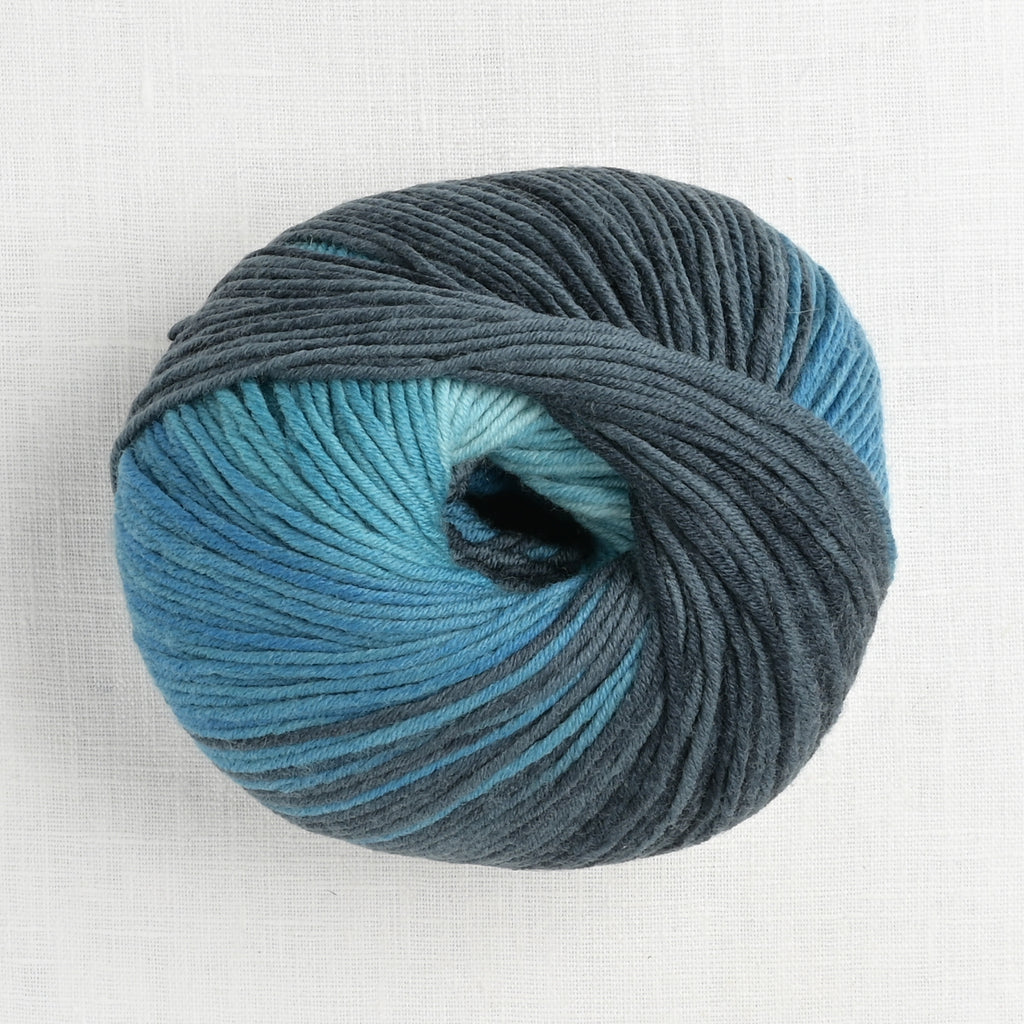 lang yarns merino plus color 18 blue green anthracite