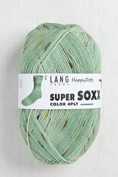 lang yarns super soxx color 324 cute
