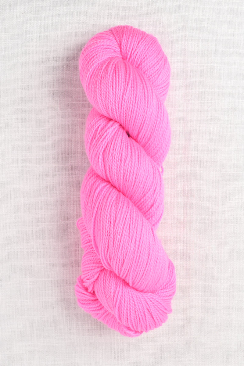 madelinetosh tosh sock neon pink