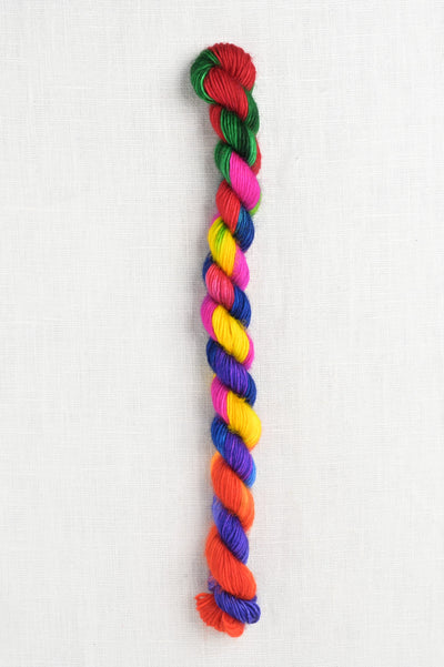 madelinetosh unicorn tails rainbow