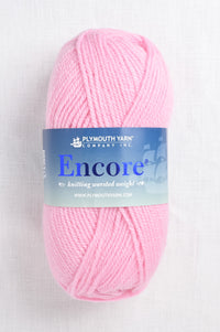 plymouth encore worsted 449 pink