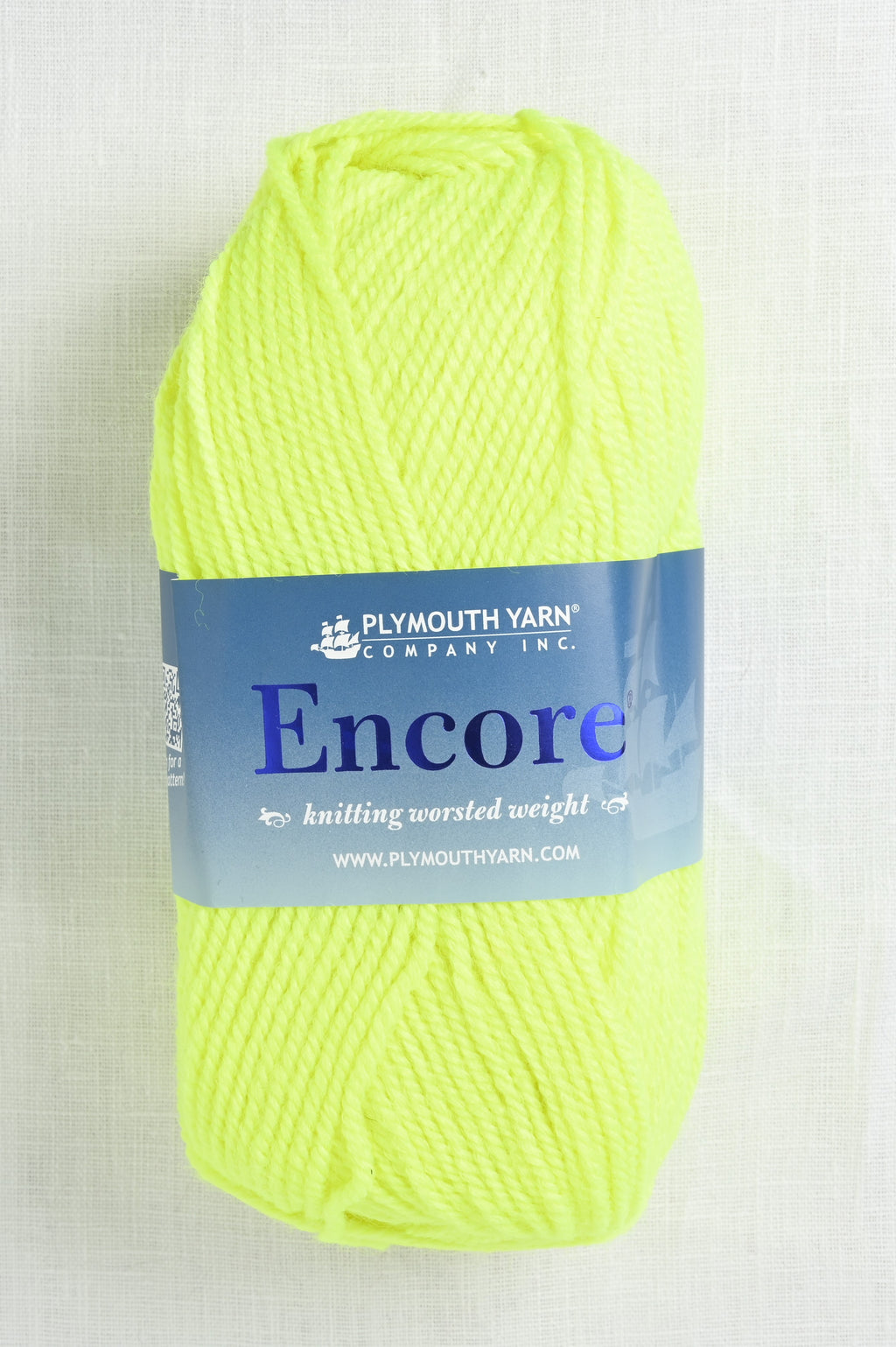 plymouth encore worsted 476 neon yellow