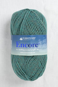 plymouth encore worsted 687 emerald heather