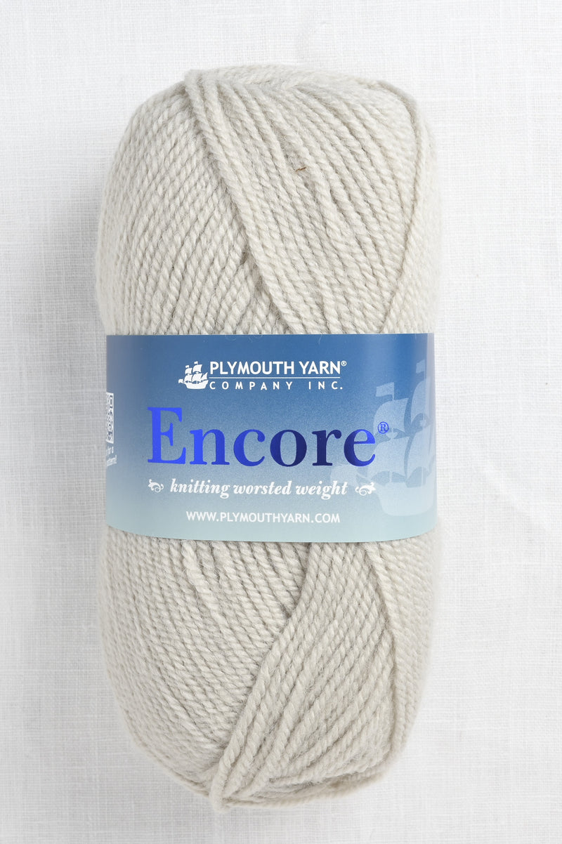 plymouth encore worsted 9801 dove