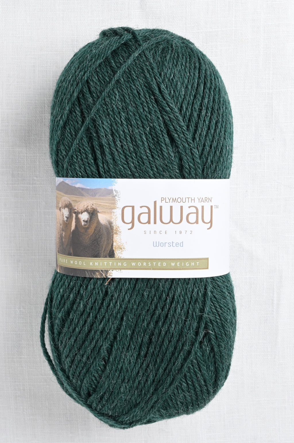 plymouth galway worsted 703 mountain green heather