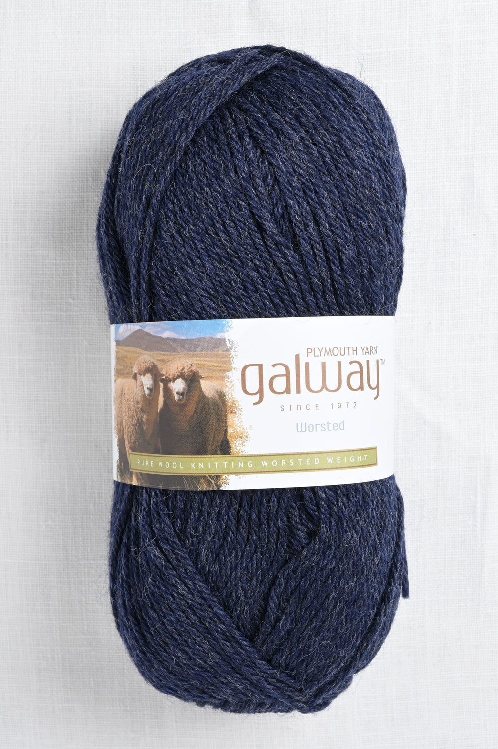 plymouth galway worsted 705 blue heather