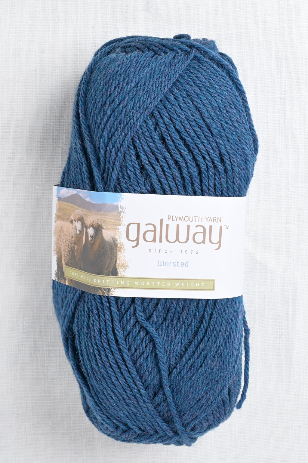 plymouth galway worsted 706 oceandrift heather