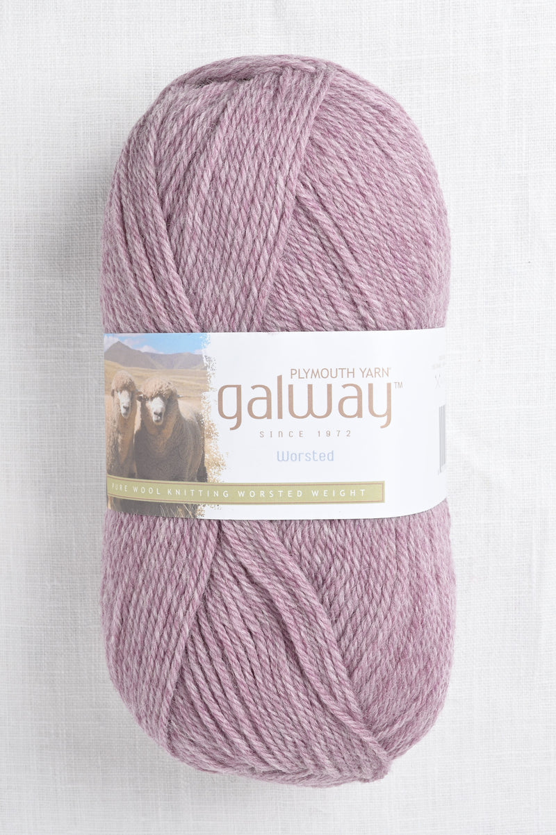 plymouth galway worsted 718 lilac heather