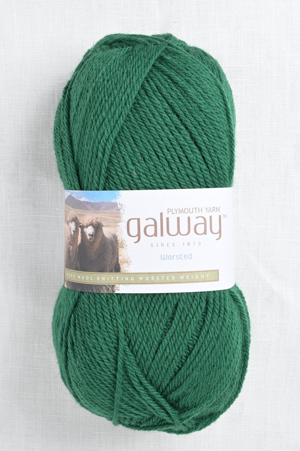 plymouth galway worsted 82 forest green