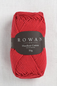 rowan handknit cotton 215 rosso
