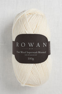 rowan pure wool worsted 101 ivory