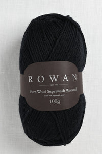 rowan pure wool worsted 109 black