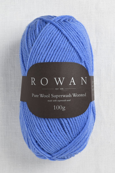 rowan pure wool worsted 146 periwinkle
