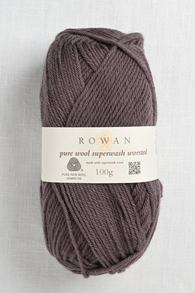 rowan pure wool worsted 190 raisin
