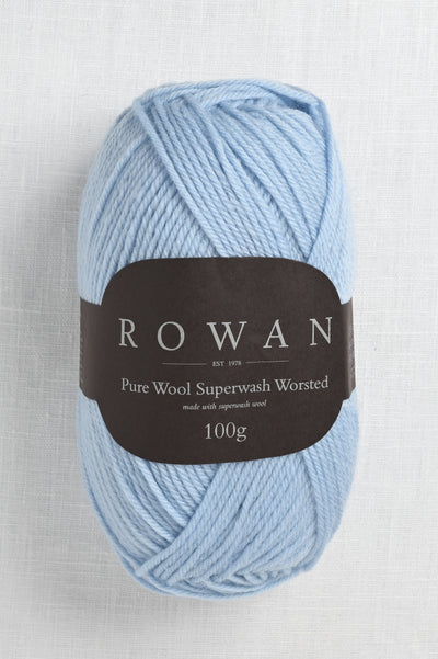 rowan pure wool worsted 194 sky