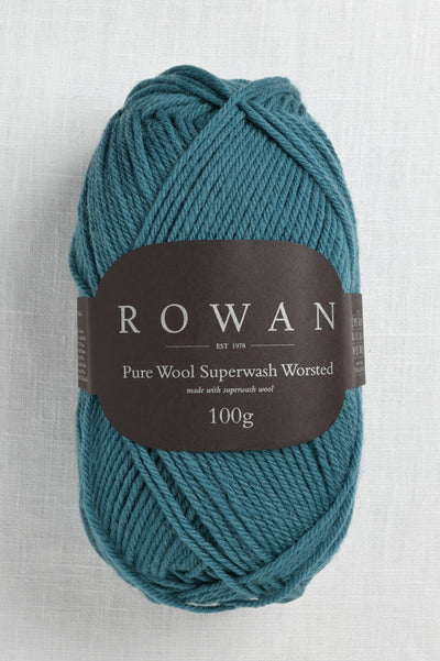rowan pure wool worsted 197 teal