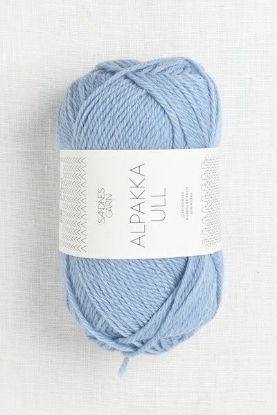 sandnes garn alpakka ull 6032 blue hortensia