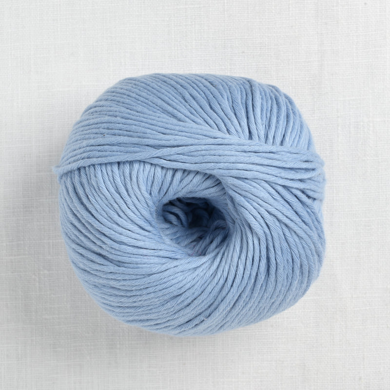 wool and the gang shiny happy cotton 069 powder blue