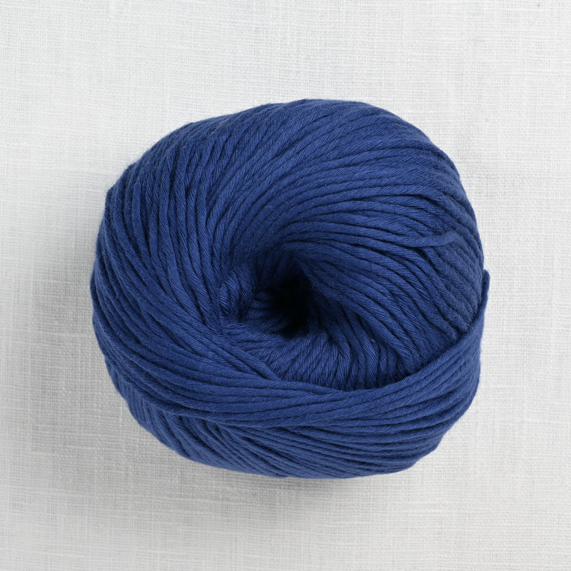 wool and the gang shiny happy cotton 178 cobalt blue